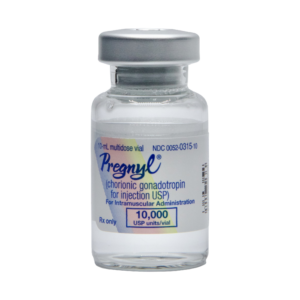 Pregnyl HCG vial